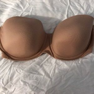 Victoria secrete body by Victoria strapless